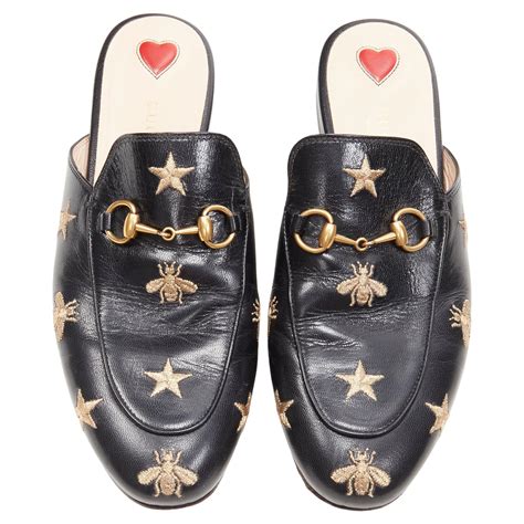 gucci loafers stars and bees|gucci wool loafer.